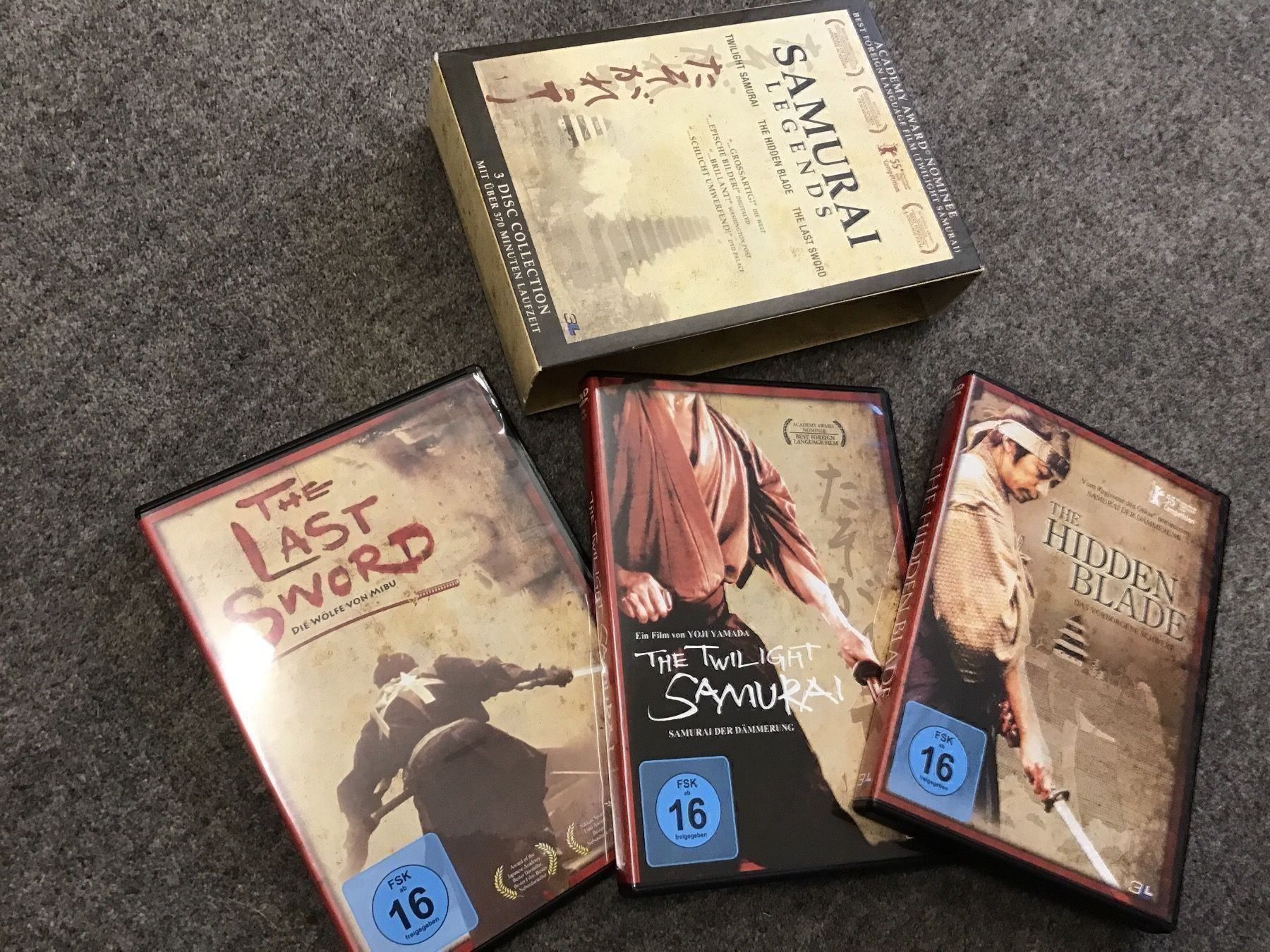 Tutti i DVDs: SAMURAI LEGENDS & LAST SAMURAI DVDs Kombi Set – Usato da Glattfelden venduto da Danshari 2
