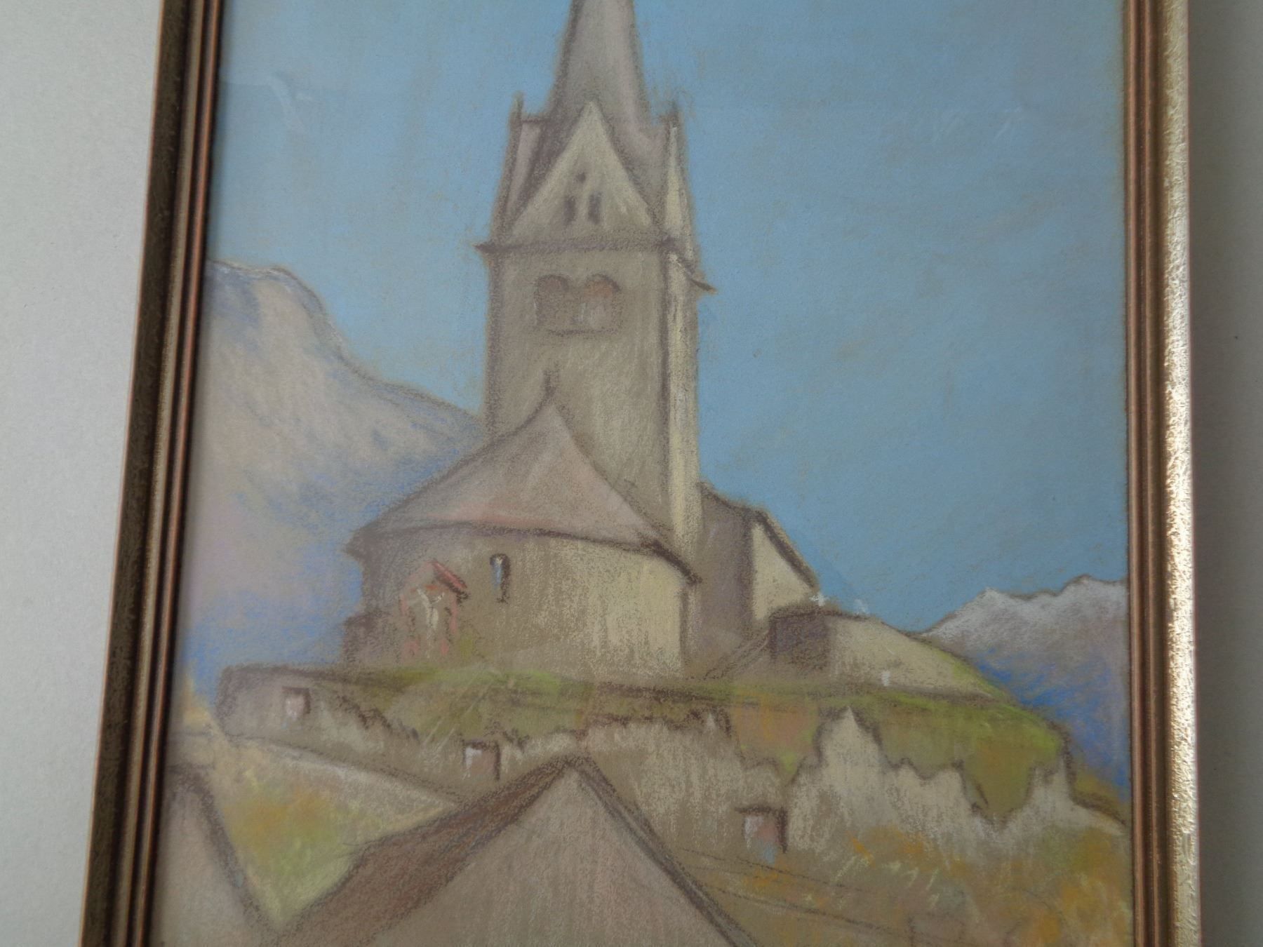 Tableaux: Originalpastellgemälde - C.A. Bollhalder – D'occasion à Chur par omonia 3