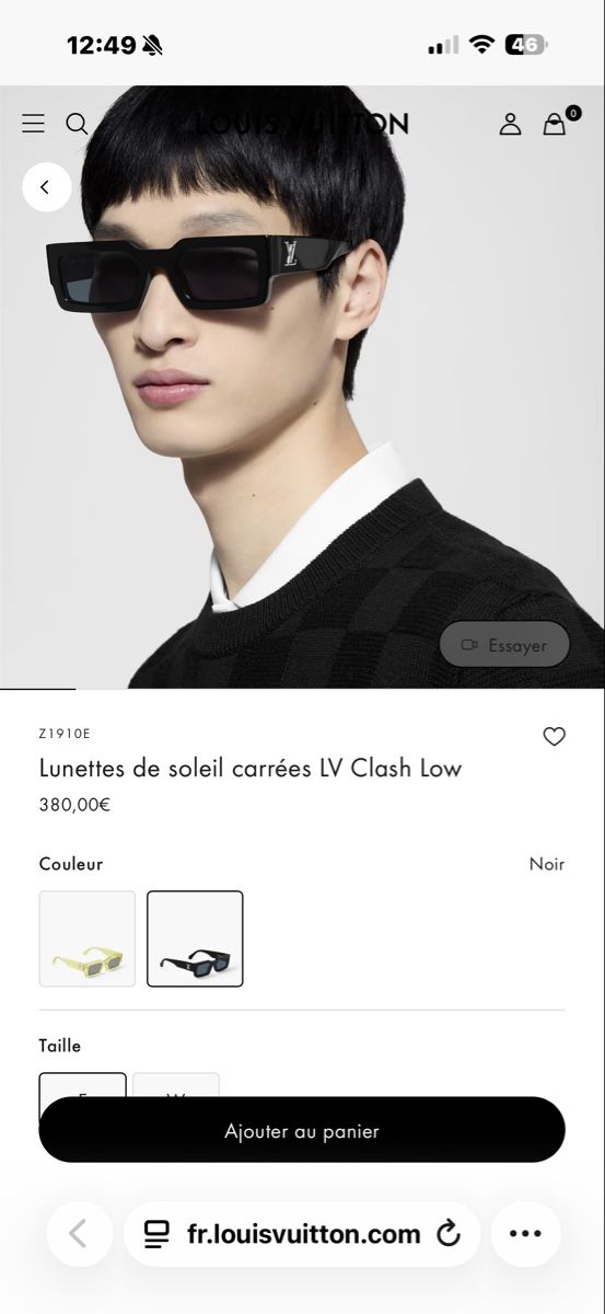 Louis Vuitton Occhiali & Lenti: Lunettes de soleil Louis Vuitton – Nuovo (secondo la descrizione) da Conthey venduto da LuCavalli 7