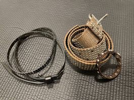 Liebeskind Gürtel 90cm plus Armband