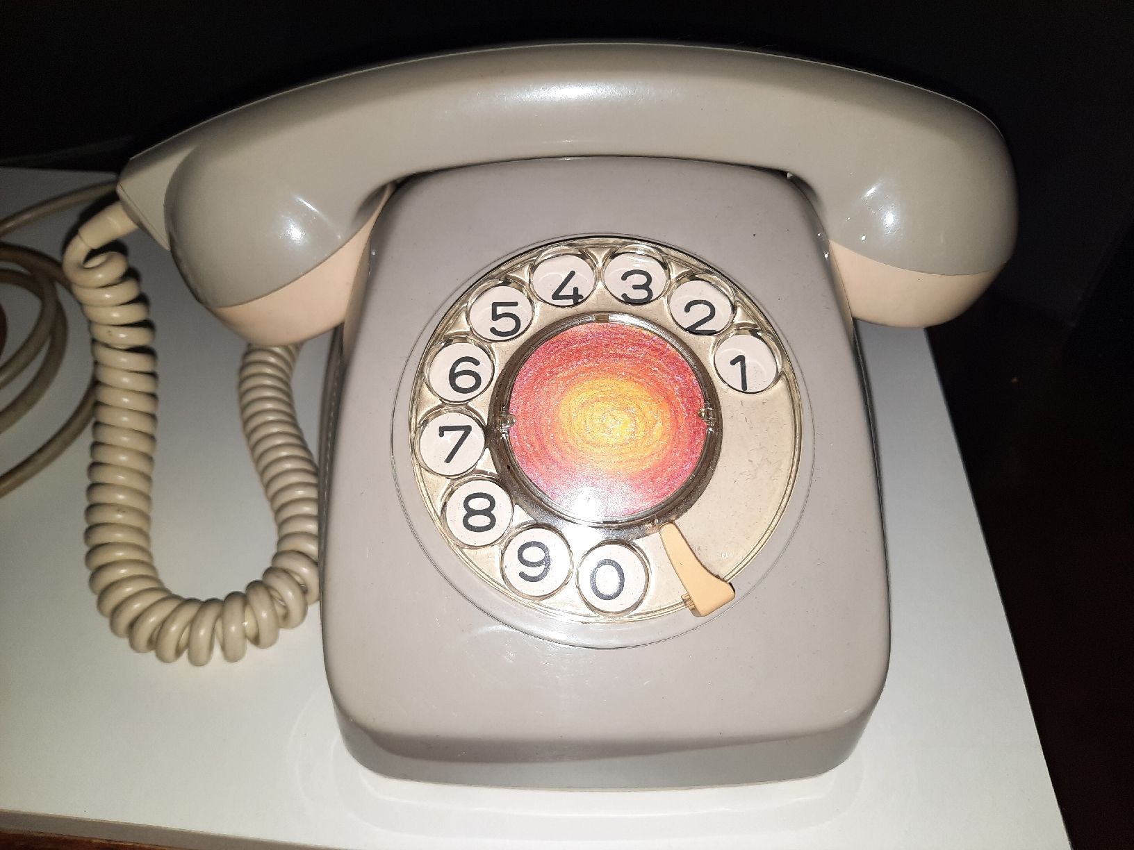 Telefoni: Telefono a disco, Wählscheibentelefon – Nuovo (secondo la descrizione) da Biasca venduto da Old_6blh