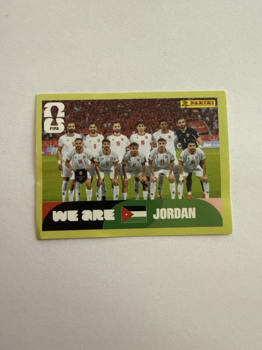 Panini Carte collezionabili: JOR13 Panini FIFA World Cup 2026 – Nuovo (secondo la descrizione) da Muotathal venduto da sin_pdj6