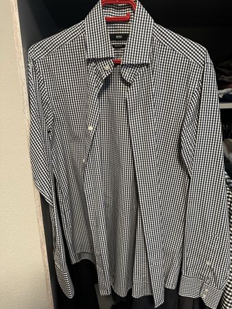 Chemise Homme Hugo Boss à Carreaux, Taille M, État Neuf
