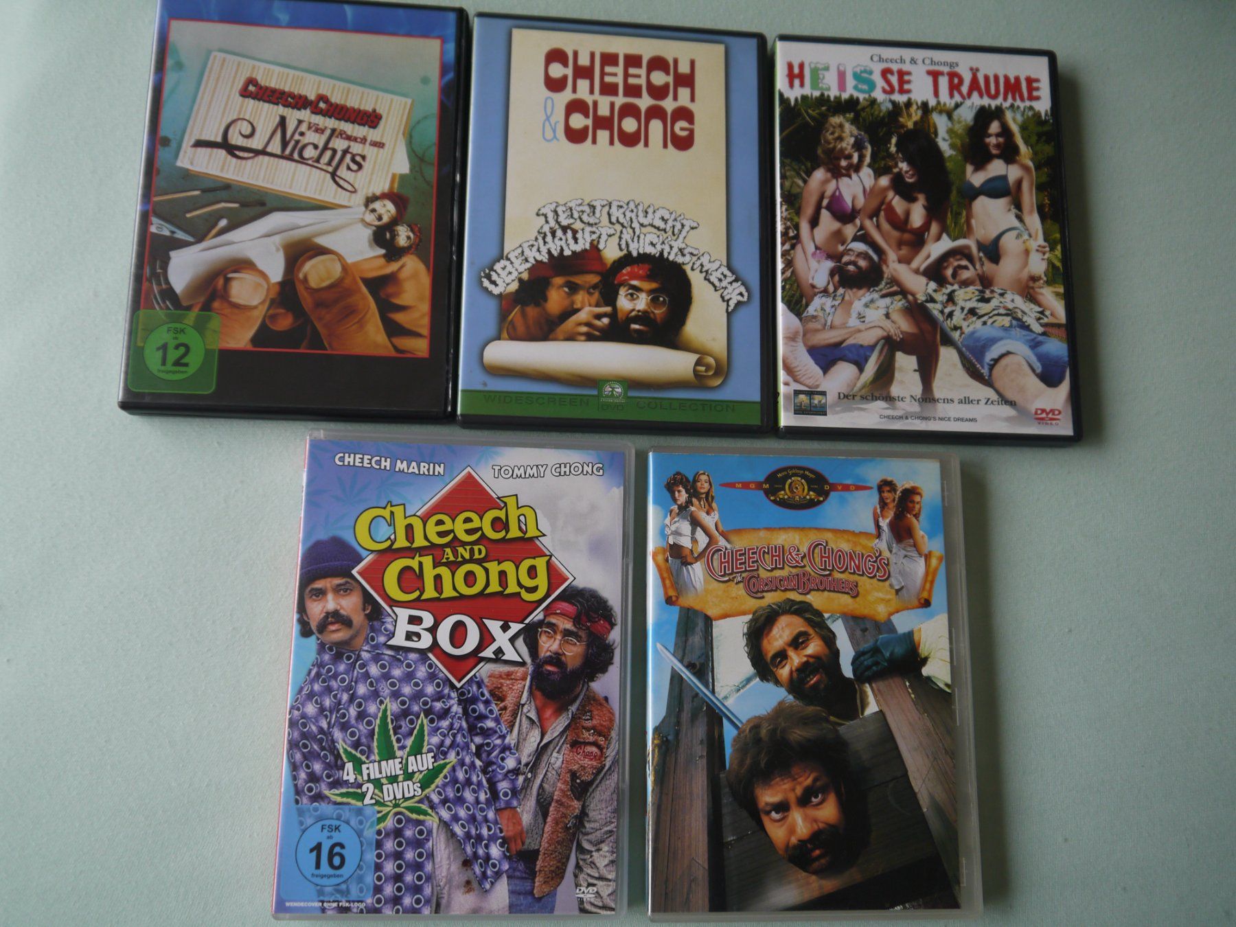 Tutti i DVDs: CHEECH & CHONG - Collection 8 Filme – Usato da Hagendorn venduto da Blaf
