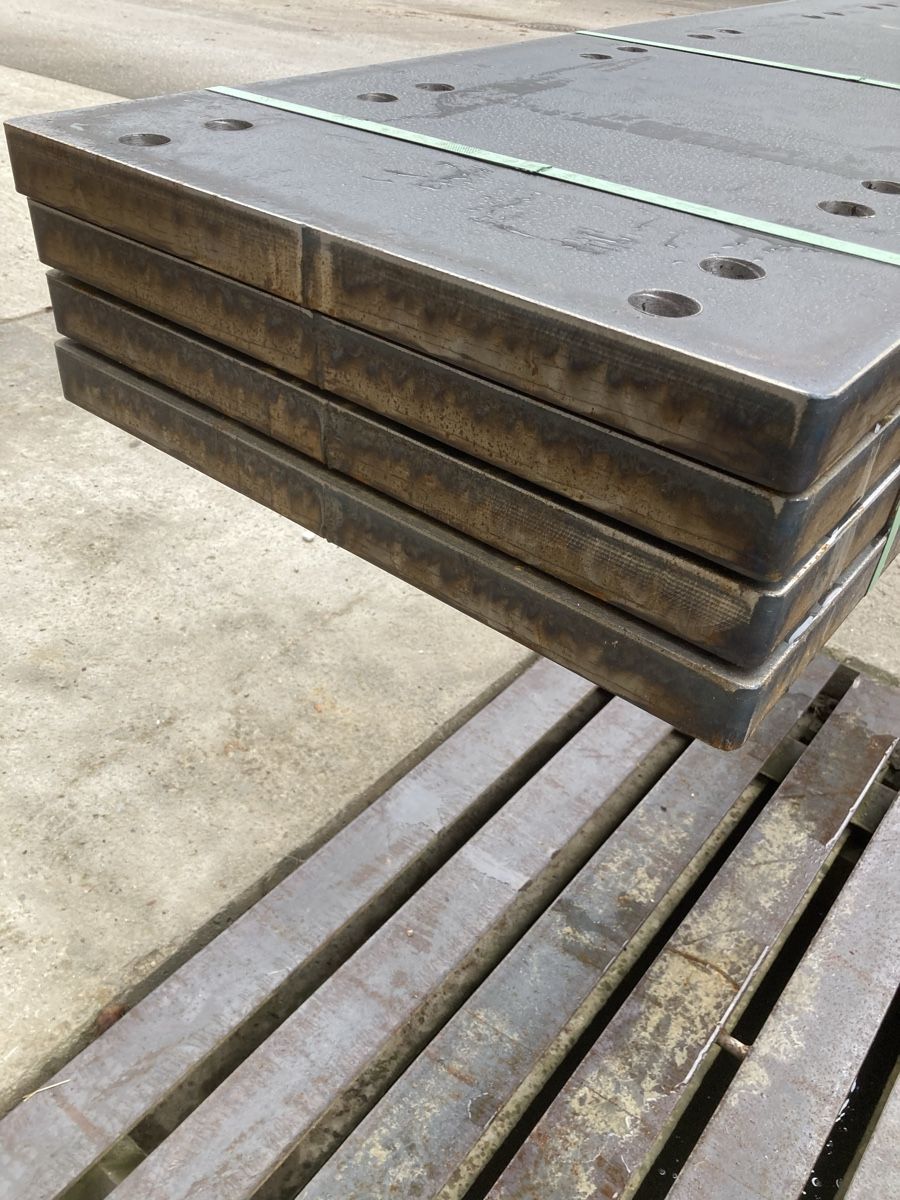 Piatti di portata: 4 Stk Stahlplatten – Nuovo (secondo la descrizione) da Uerkheim venduto da Dealer-4813 1