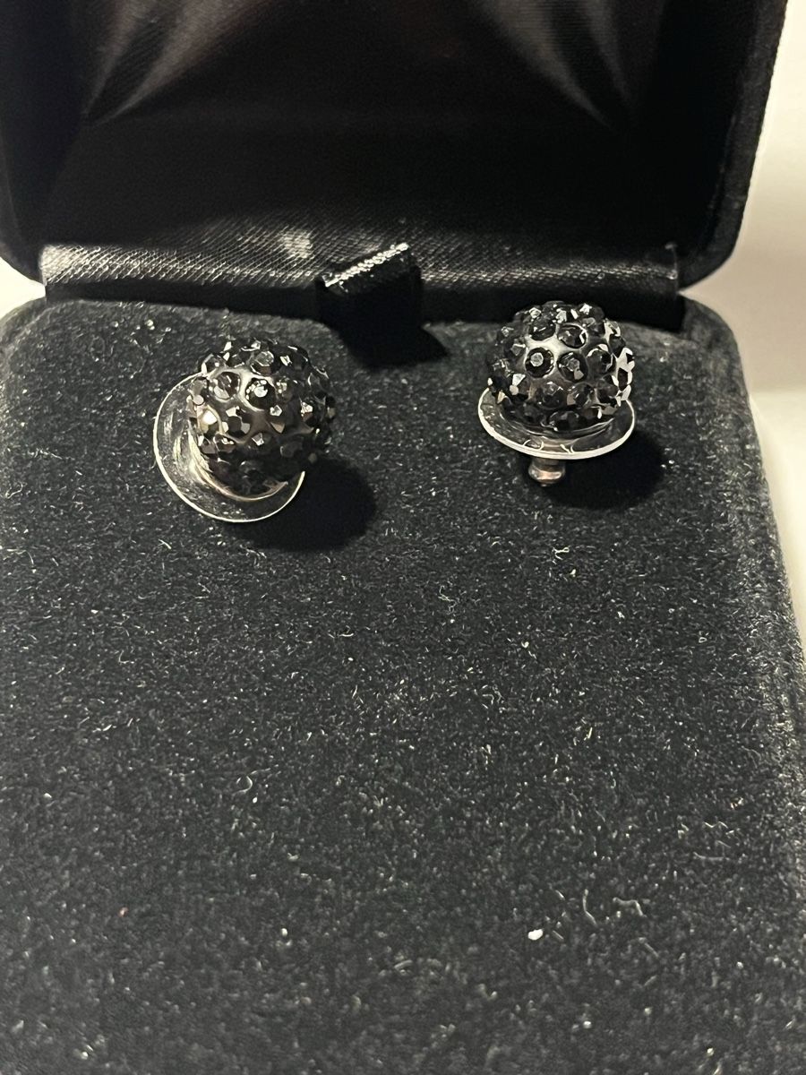 Orecchini pendenti & Orecchini a lobo: Black spheric earrings – Usato da Zürich venduto da ali_celi