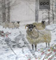 Serviette highland sheep (1362) 2Stk.