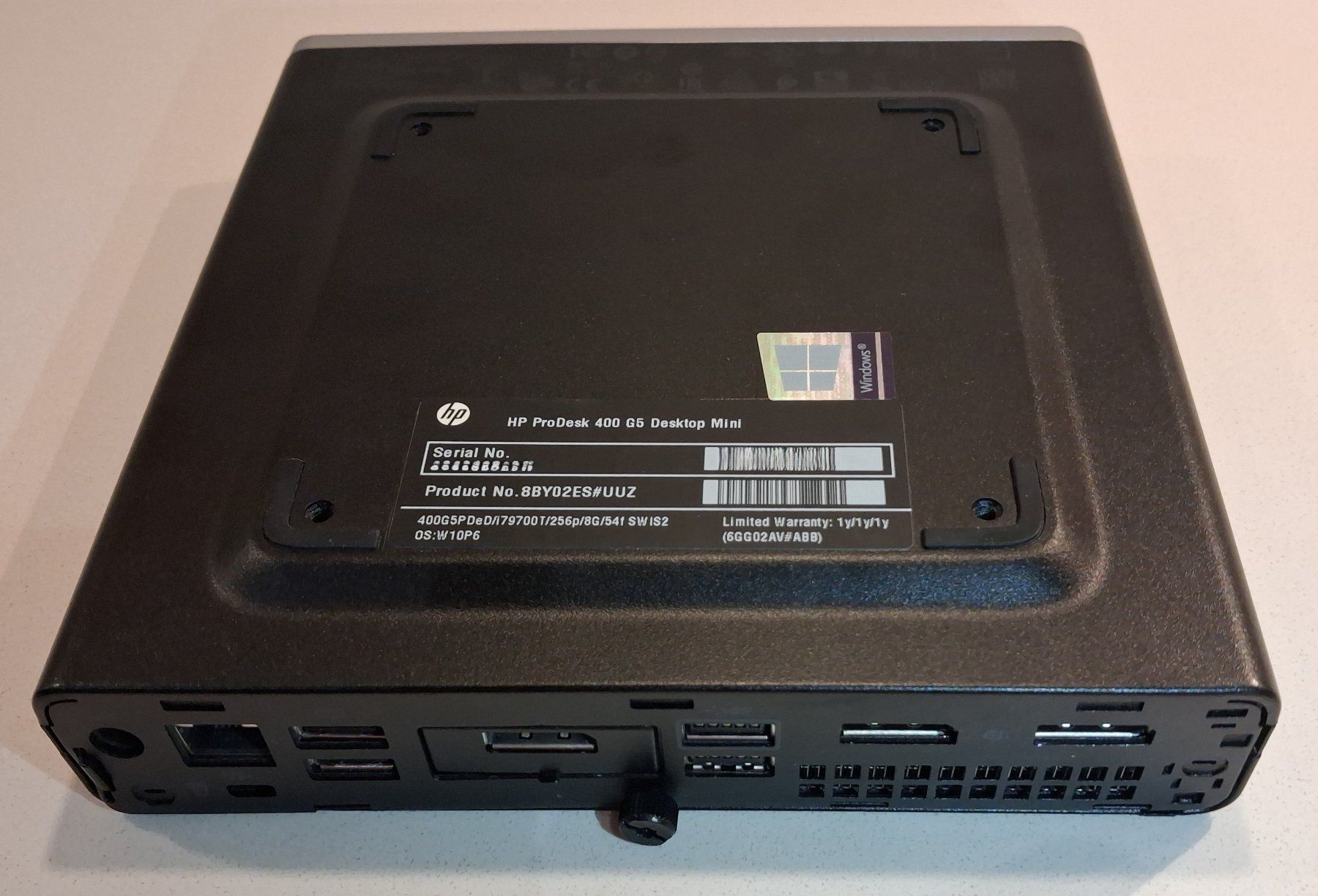 Hewlett Packard PC: HP ProDesk 400 G5 Desktop-Mini PC - Windows 11 Pro – Usato da Spreitenbach venduto da PremiumNotebooks 4