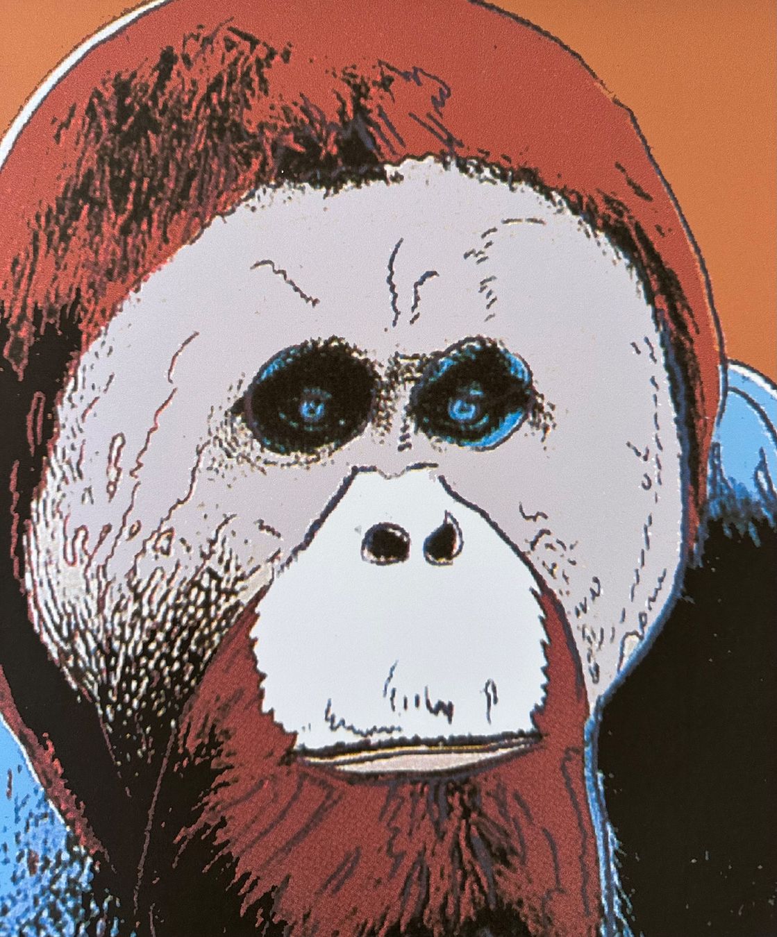 Gemälde: Andy Warhol: Orangutan 75/100 – Neu (gemäss Beschreibung) aus Meilen von Smgdesign 5