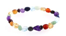 Chakra Nuggets Crazy Armband ca. 6mm