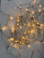 LED-Lichterkette ca. 8 m – warmweiss mit Timer