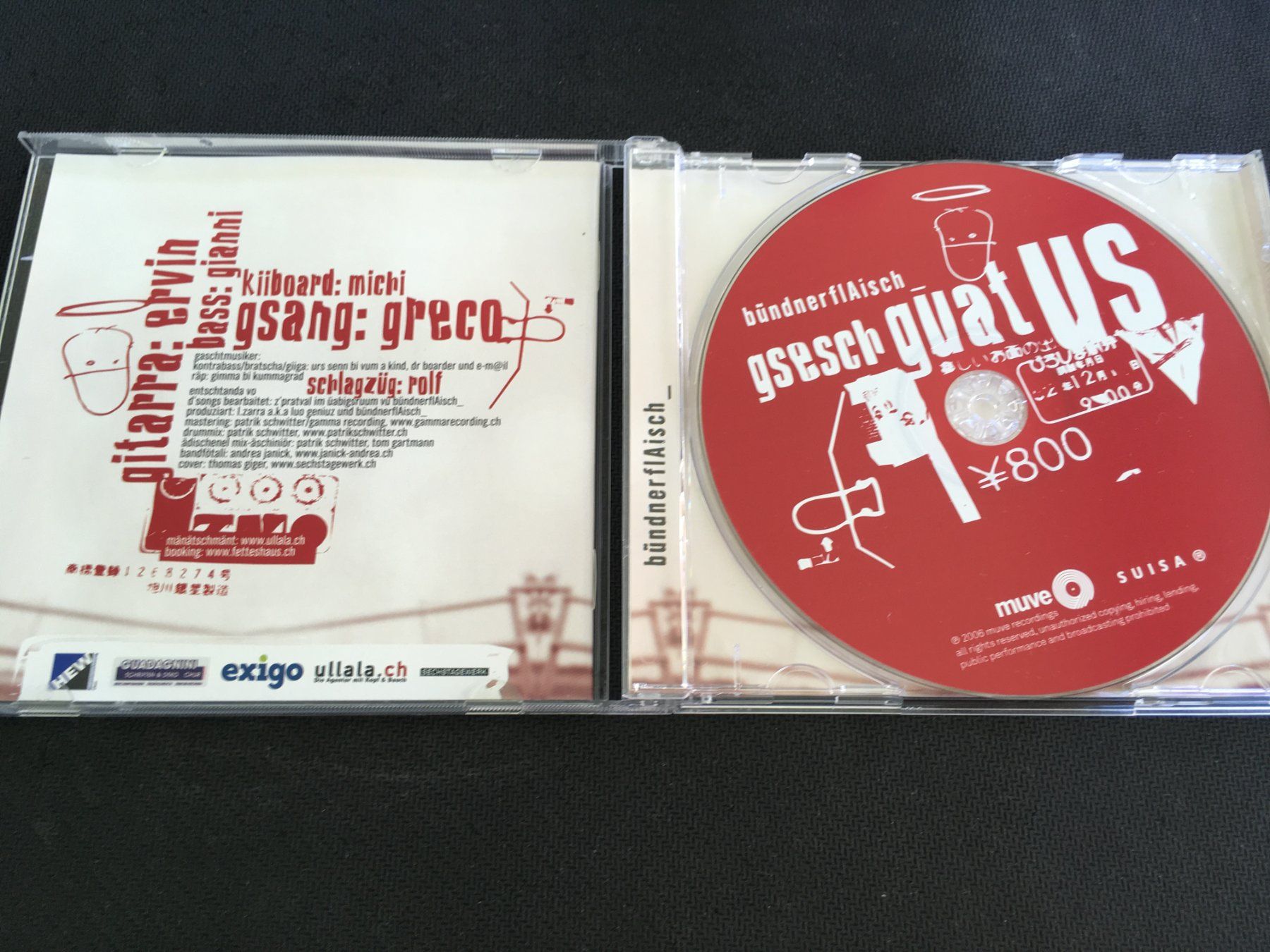 CDs: Bündnerflaisch - Gsesch Guat Us -CD- – Gebraucht aus St.Gallen von MedienJoe 1