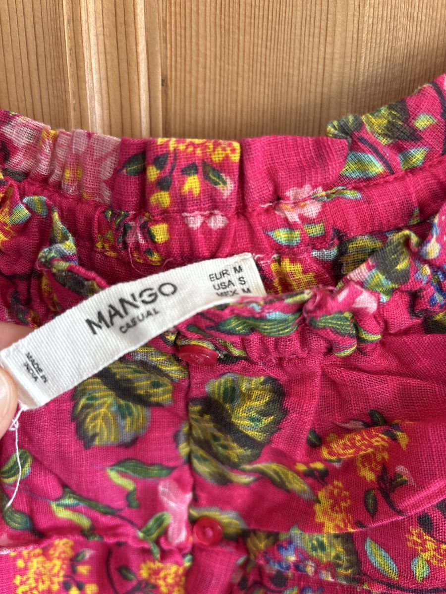 Mango Top: MANGO haut en coton M – Usato da Arbaz venduto da nin_zqc6 1