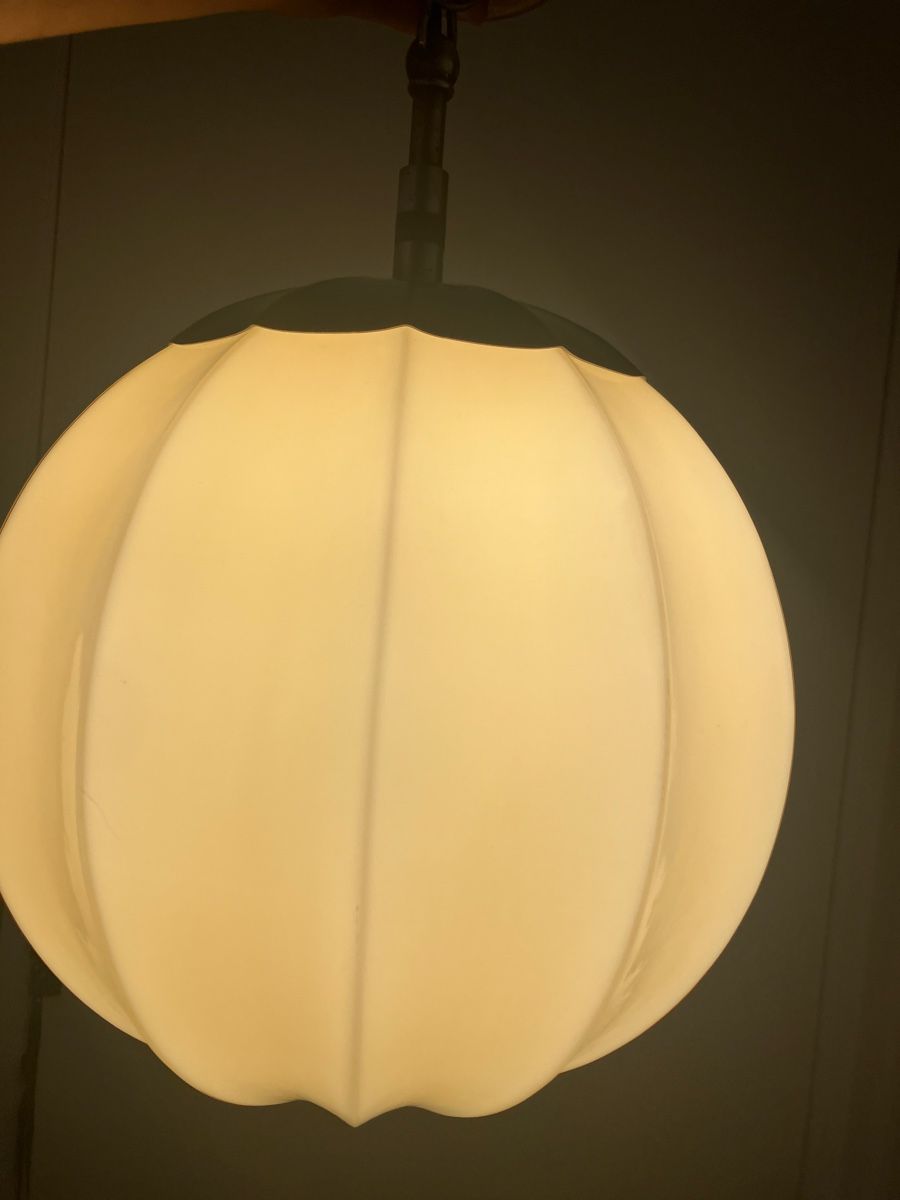 Lampade: Antike Lampe - gelb - aus Glas – Usato da Zürich venduto da 5xnd 1