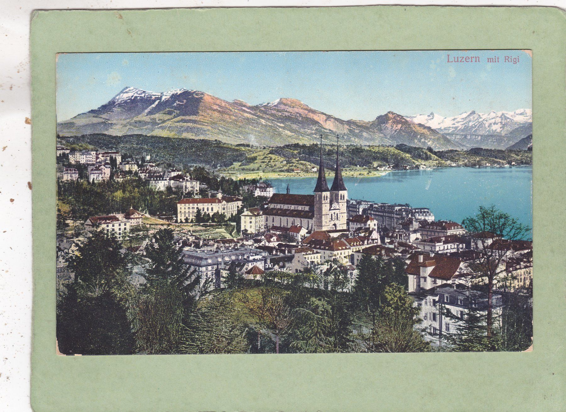 Cartes postales: Luzern mit Rigi – D'occasion à Herisau par Lisegrat2008
