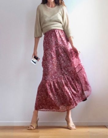 cooler Maxirock in Boho Style - neu -
