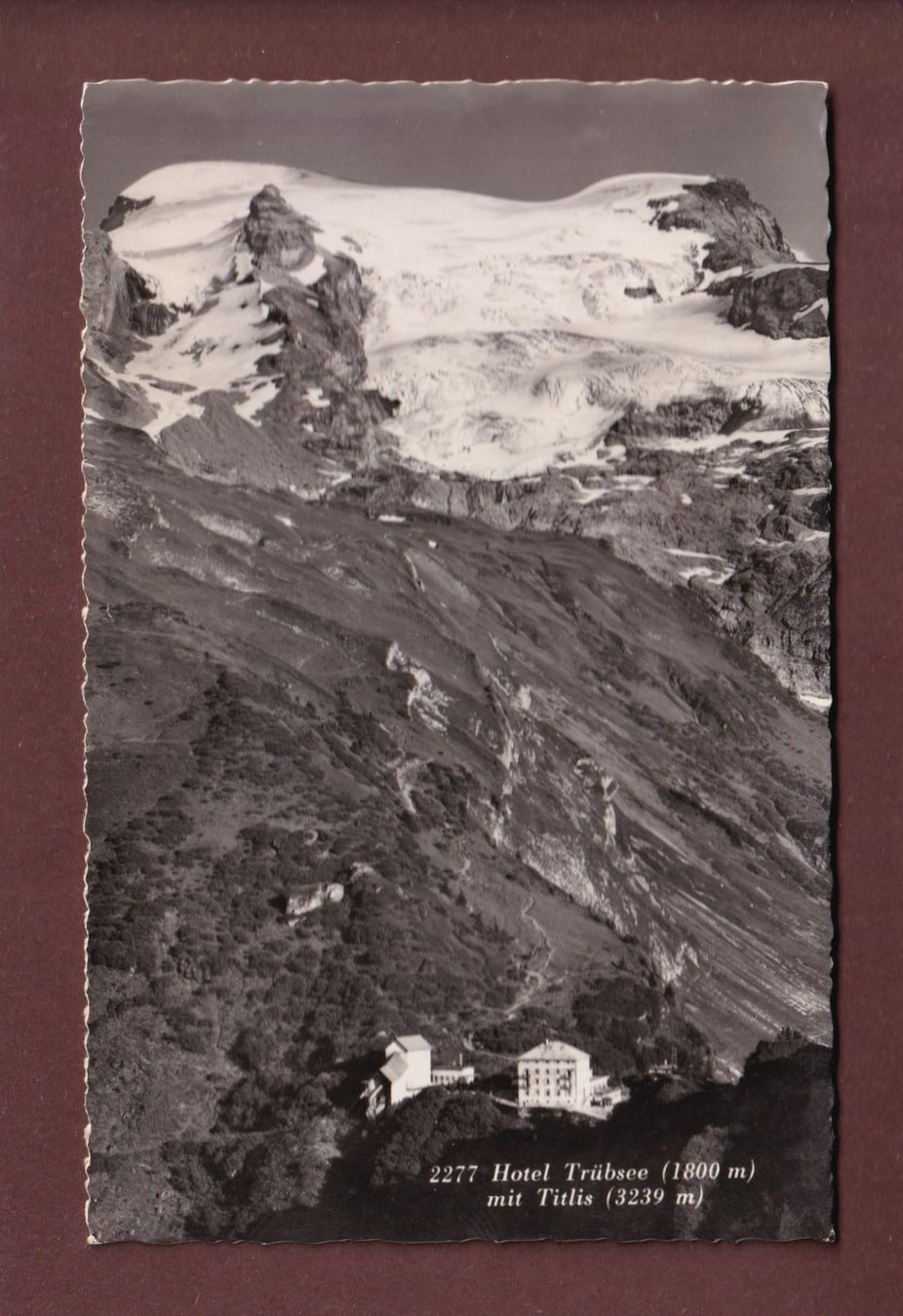 Cartes postales: Hôtel TRÜBSEE - Titlis – D'occasion à Pully par nicecards-shop