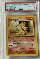 Cyndaquil / Feurigel 57 111 57/111 1st Edition PSA 8