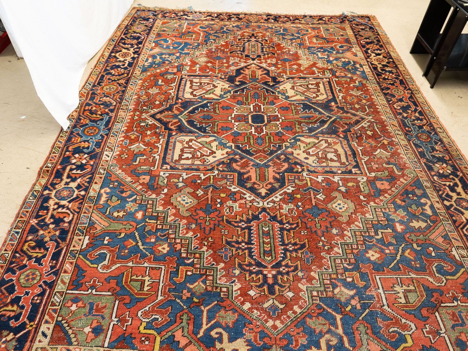 Teppiche: Heritz-Teppich - 211x292 cm, antik - Ref. 06/34 – Gebraucht aus Au ZH von BrockiAu 1