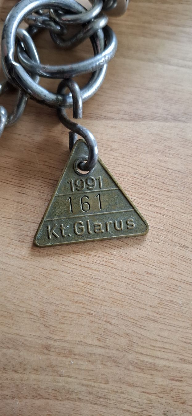 Uniformi: Historische Polizei-Dienstpfeife KT.GL – Usato da Kaltbrunn venduto da Seegas 1