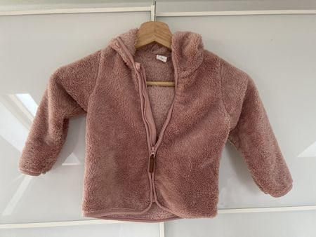 Kuschelige Teddy Jacke H&M Gr. 92 Herbst Winter Mädchen 💕
