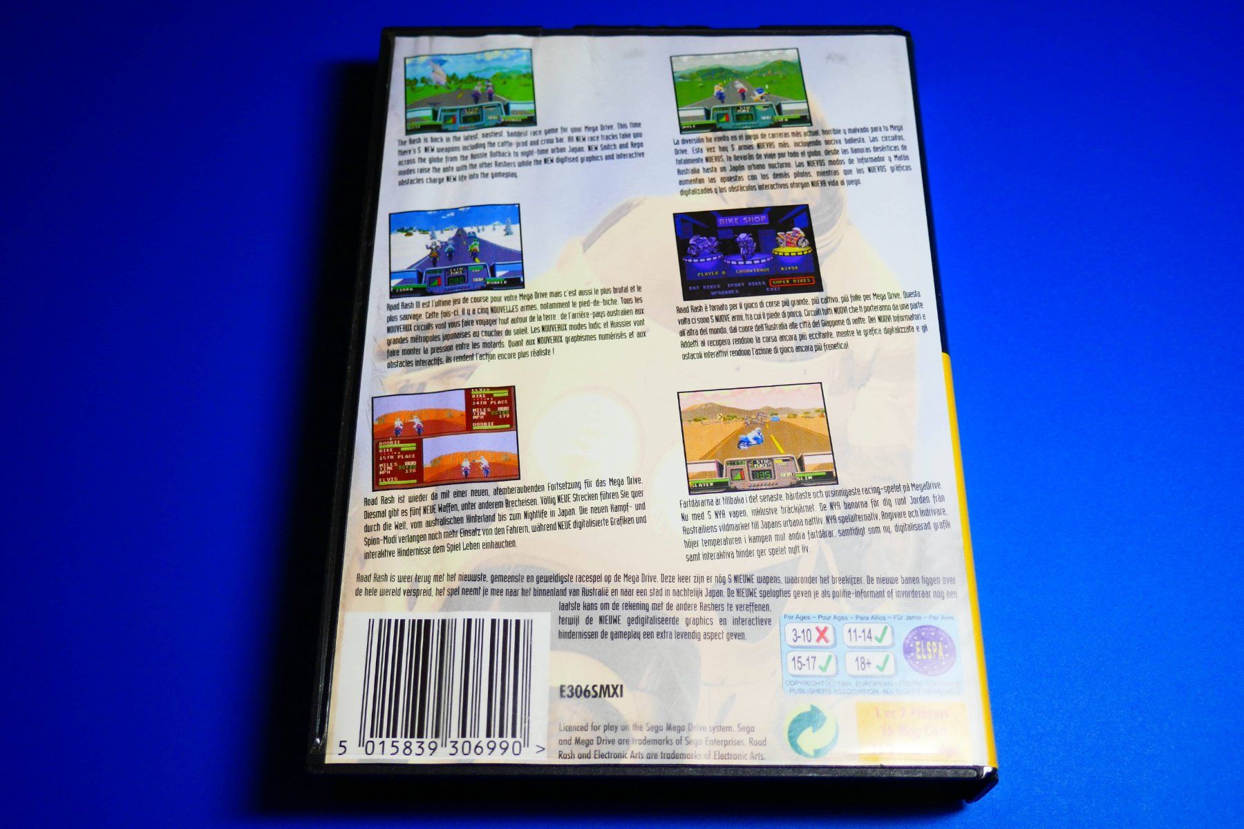 Sega Giochi: Road Rash III - Sega Mega Drive – Usato da Vuarrens venduto da Espace-Retro 5