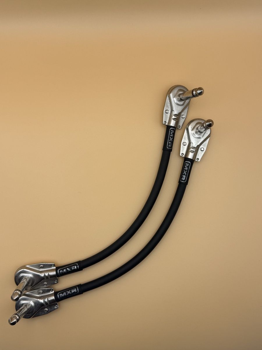 Cavi: 2 MXR Patchkabel gewinkelt Klinke schwarz – Nuovo (secondo la descrizione) da St. Gallen venduto da KumanekoDen