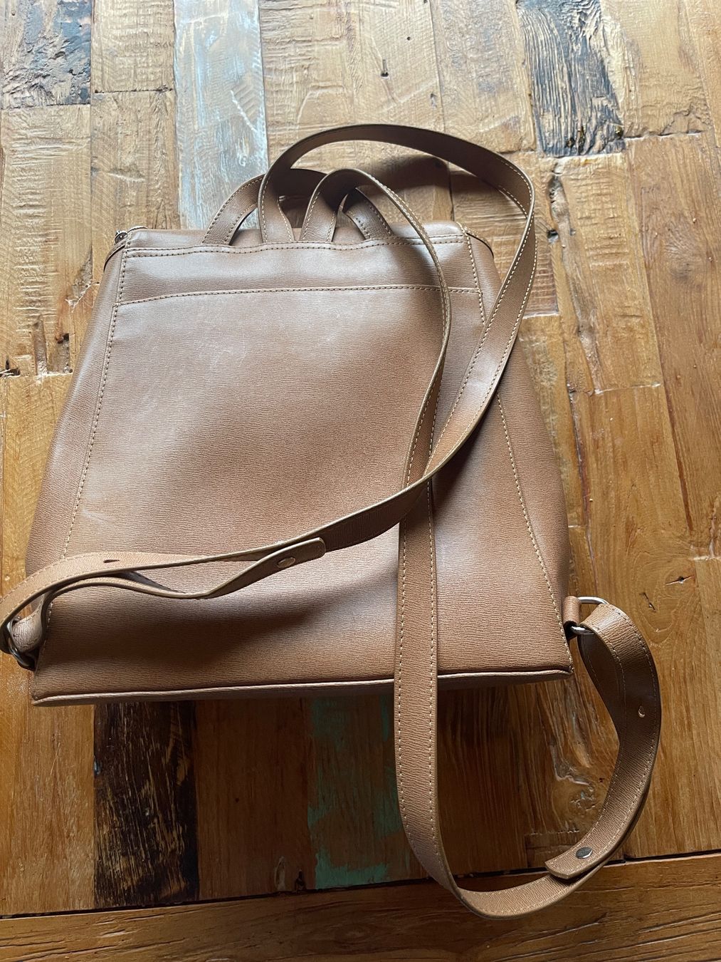 Longchamp Zaini: Sac à dos Longchamp cuir camel – Usato da Ravoire venduto da Laplume1920 2
