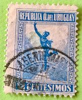BRIEFMARKEN AUS  Uruguay Merkur GESTEMPELT  