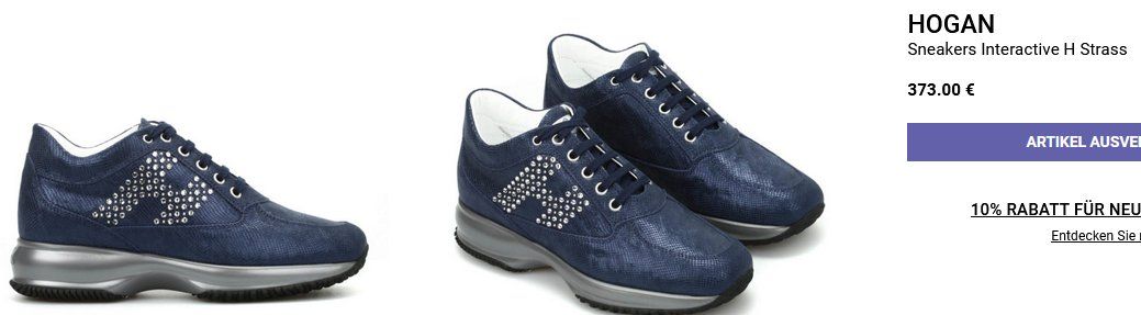 Hogan Scarpe per ragazze: Hogan Sneakers Interactive H Starss .35 – Nuovo (secondo la descrizione) da Collonges venduto da arashee 8