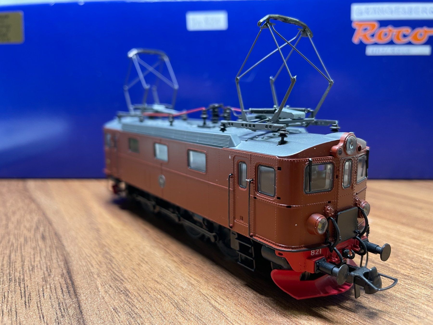 Roco Modellini di ferrovie: Roco SJ Da 821 in DC analog – Usato da Villmergen venduto da Mfritz 3