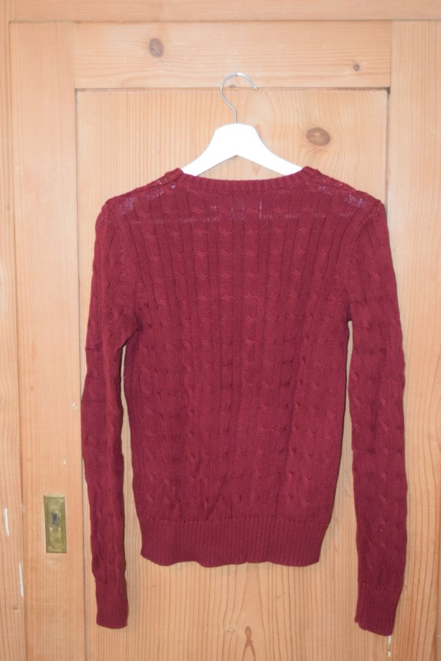 Calvin Klein Pullover & Sweatshirts: Calvin Klein Jeans Strickpullover Bordeaux Gr. S – Gebraucht aus St. Gallen von Lena_T 4