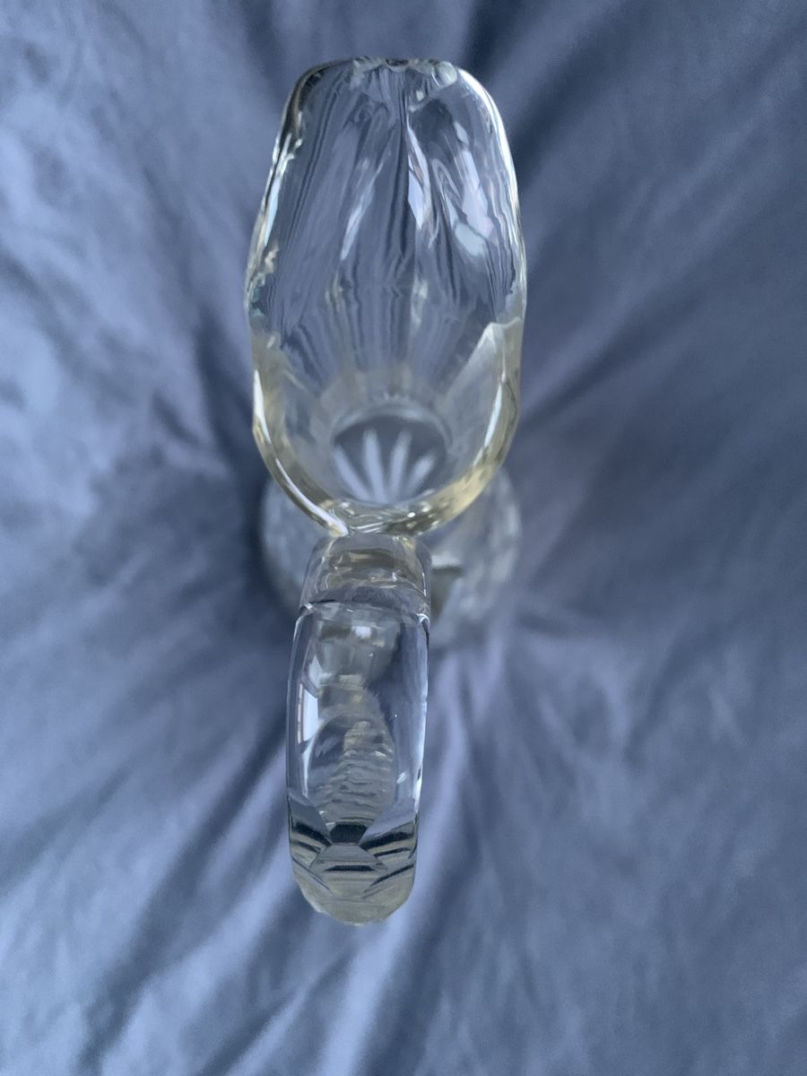 Caraffe: Vintage Kristall Glaskaraffe Dekander – Usato da Winterthur venduto da Darfweg 4