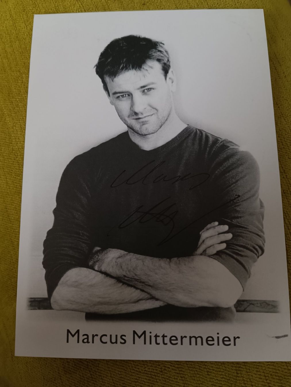 Autogramme: Marcus Mittermeier - handsigniert – Gebraucht aus Menziken von Autogramme