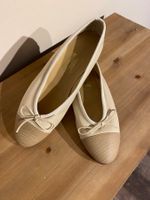 Unützer Ballerinas – Leder – Beige/Creme – Grösse 38