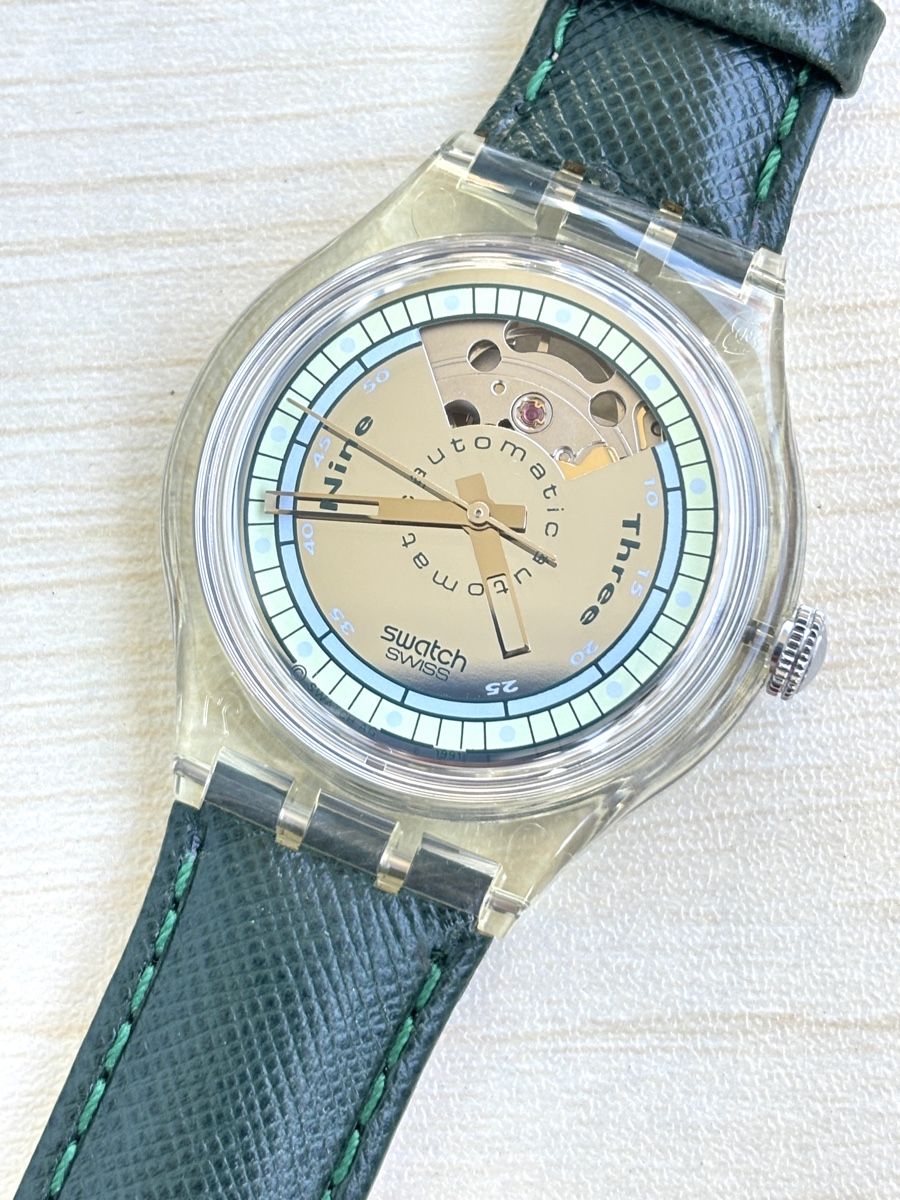 Swatch Uhren: Armbanduhr Swatch Automatic mit Box neu – Neu (gemäss Beschreibung) aus Grenchen von chththl