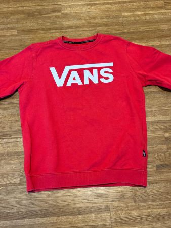 Lässiger & trendiger "VANS" Pullover rot ca. Grösse 152
