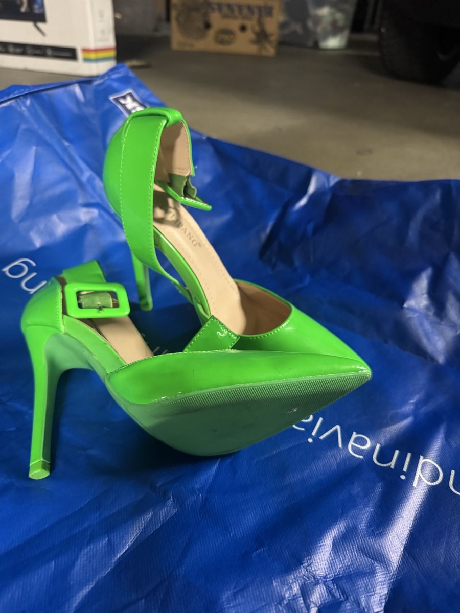 Damenschuhe: High Heels Neongrün Gr.36 – Neu (gemäss Beschreibung) aus Oberglatt ZH von rno_zs8d 1