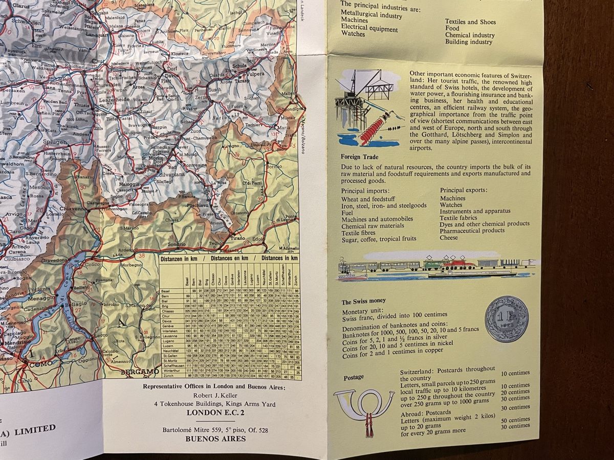 Landkarten & Atlanten: Alte Karte der CS SKA – Gebraucht aus Quinto von Arpe11 4