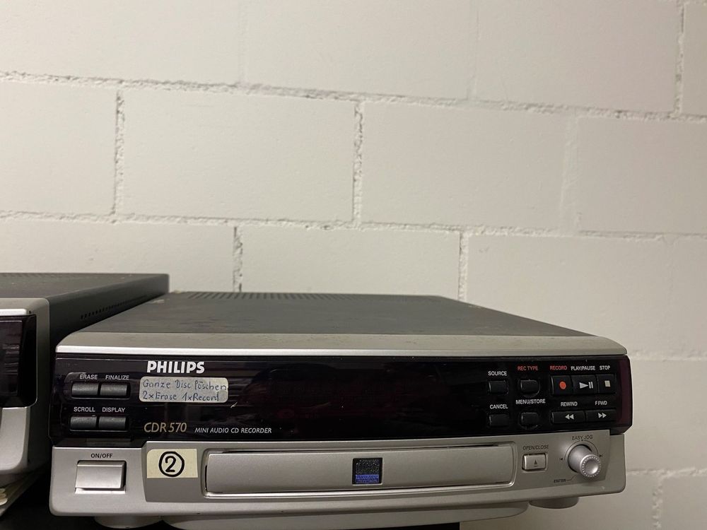 Philips CDR 570 Mini Audio CD Recorder Kaufen auf Ricardo