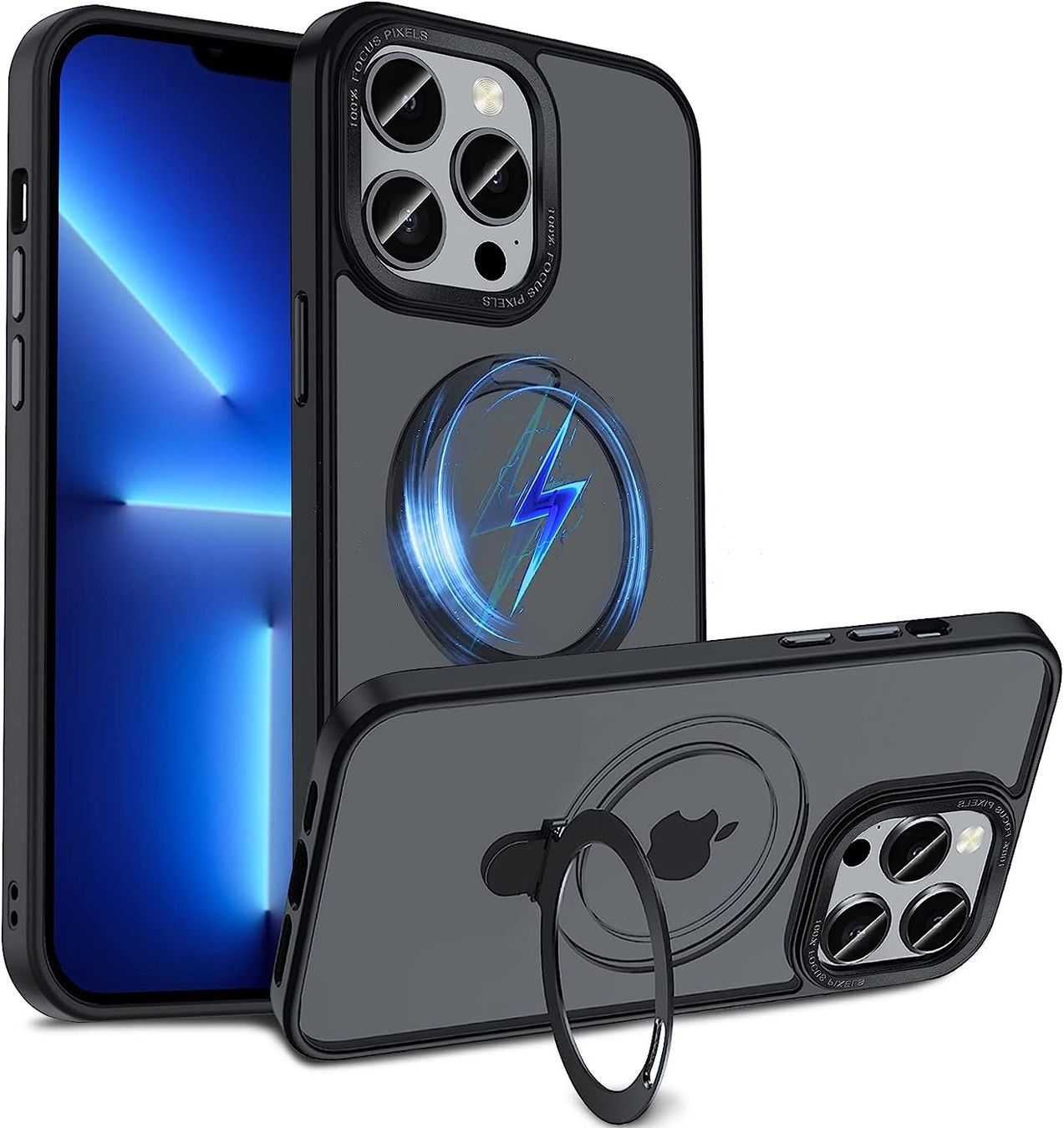 Cover & Protezioni schermo: iPhone 12 pro max - Coque Magnétique support magsafe NOIR – Nuovo e nell'imballaggio originale da Morges venduto da DigiAC