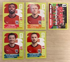 Panini WM 2026 5 Sticker der Österreich Mannschaft