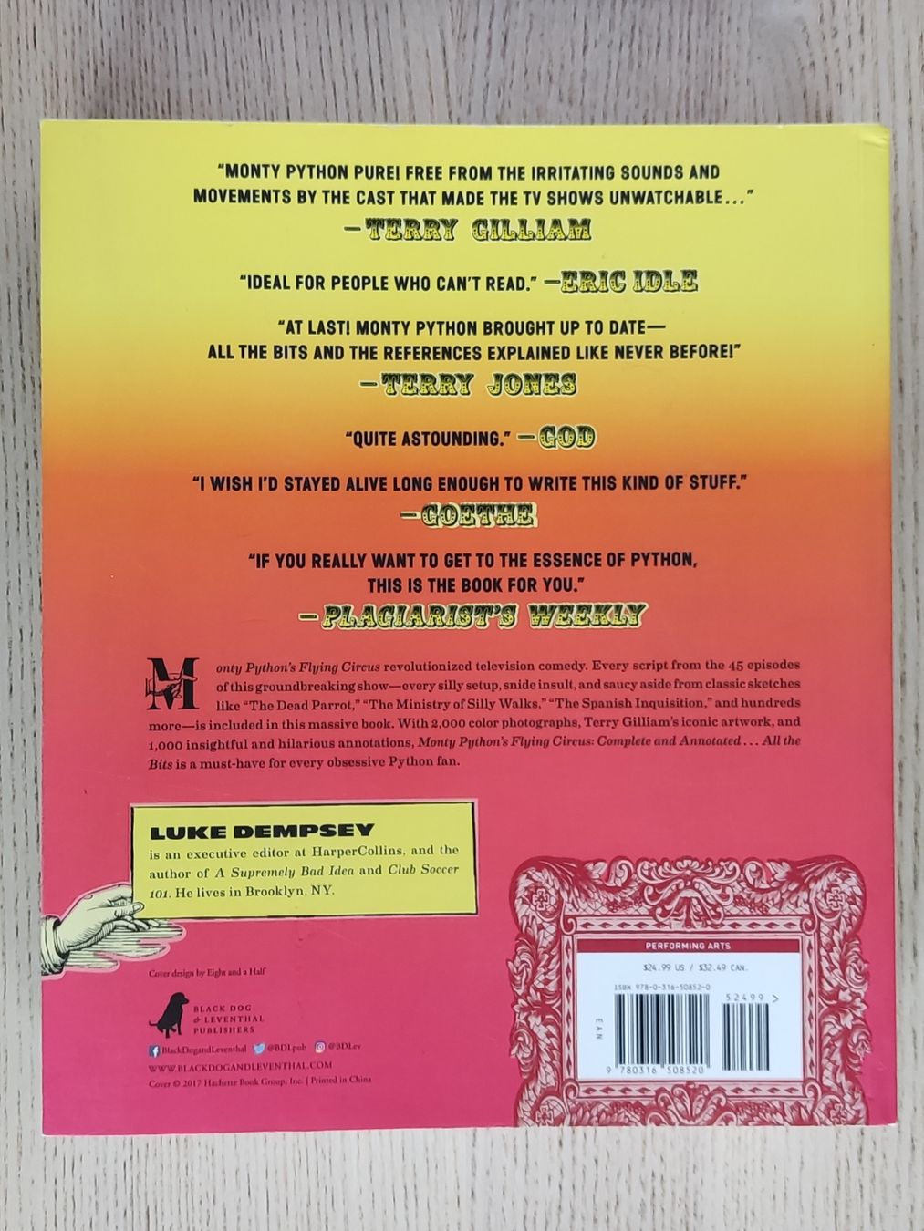 Bücher: Monty Python's Flying Circus: Complete and Annotated – Gebraucht aus Schaffhausen von philscardstore 1