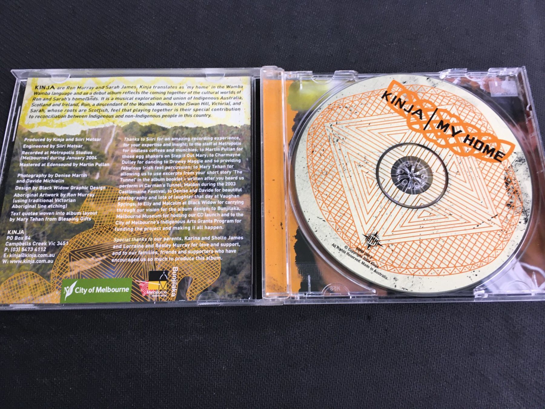 CD: Kinja - My Home -CD- – Usato da St.Gallen venduto da MedienJoe 1