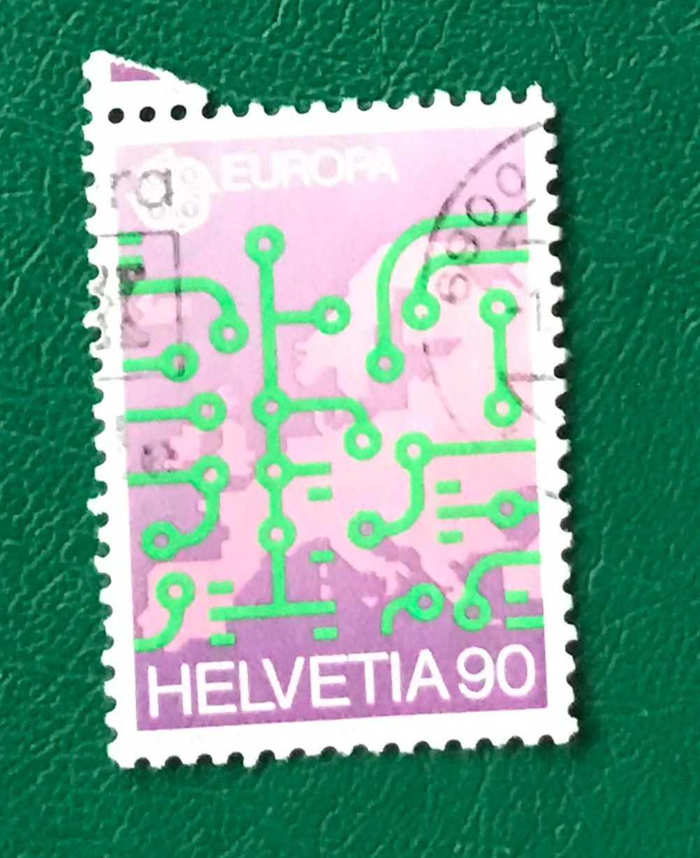 Tutti i francobolli: Nr.764 mit Stempel Kommunikationsmittel 1988    – Usato da Aarau venduto da Billa007