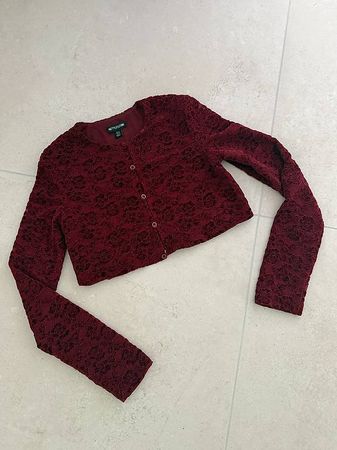 Bordeaux Cardigan NEU Gr. XS