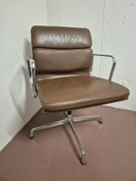 Herman Miller Vitra EA 208 Stuhl Leder Siena braun