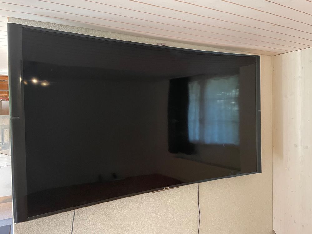 Sony 75S9005B 4K 75“ curved TV ab 1. Kaufen auf Ricardo