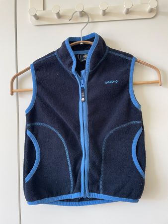 JAKO-O Polartec Fleeceweste / Gilet Gr. 92/98 Dunkelblau
