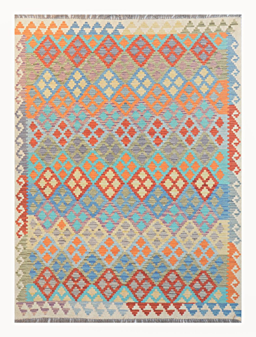 Kelim Tappeti: Oriente Kelim Teppich 170x240 Cm – Nuovo e nell'imballaggio originale da Lahore venduto da Fairways79 2
